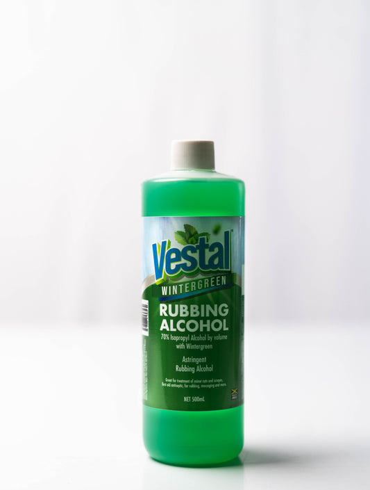 Vestal Rubbing Alcohol 250ml Wintergreen